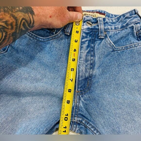 Z. Cavaricci Vintage High Rise 100% Cotton Jeans Women’s 25 x 29.5 USA Made - Picture 4 of 12